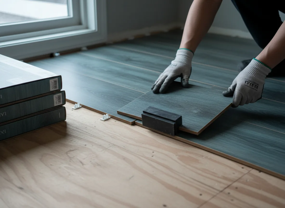 Luxury Vinyl Plank Installation company in Seward, IL